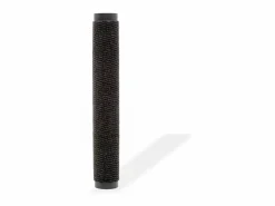 Alfombra de entrada rectangular de nudo 90x150 cm negra ES553409 < Clearance