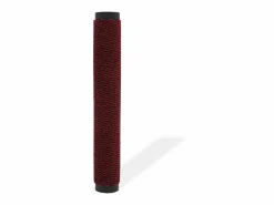 Alfombra de entrada rectangular de nudo 80x120 cm roja ES677519 < Discount