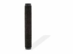 Alfombra de entrada rectangular de nudo 60x90 cm negra ES981018 < Online