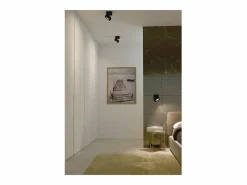 Aplique de pared cuadrado ajustable LED tricolor Rubyc de 14 W en color <