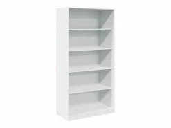 Armario Abierto, Vestidor * Armario de madera contrachapada 100x50x200 cm ES848671 Blanco