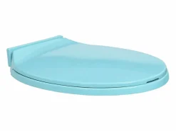 Helloshop26 Tapa De Inodoro * Asiento de inodoro con cierre suave inodoro asiento de inodoro para baño para casa restaurante tienda hotel ovalado 02_0002925 Verde