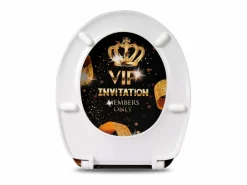 Asiento de inodoro VIP con cierre suave 19_0000732 < Helloshop26 Discount