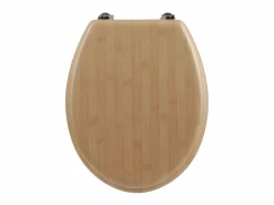 Five Tapa De Inodoro * Asiento de WC de madera con efecto bambú Color natural claro
