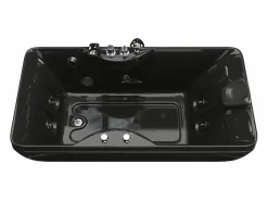 Bañera de hidromasaje - Ángulo izquierdo, 1 plaza, 150 x 75 x 54,5 cm, 750W, GAVINO < Vente-unique Best