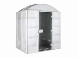 Vente-unique Hamman, Baño Turco | Baño de vapor 4 plazas con panel de control exterior ILIADE