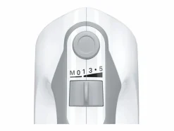 Batidora de mano de 450 W y 5 velocidades con varillas y 2 ganchos para amasar de acero inoxidable - Bol graduado con tapa - Bla < BOSCH Sale