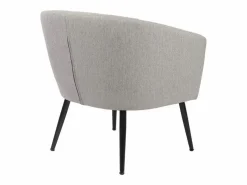 ADEC Sillón * Butaca Melrose respaldo circular 70x66x64 cm Gris