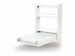 AT4 Mueble De Bebé | Cambiador bebé pared plegable EAZY madera - - 78 x 56 x 78 cm