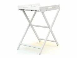 AT4 Mueble De Bebé * Cambiador plegable Blanca PALA Blanco