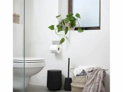 Accesorios De Wc * Cepillo de baño de gres y acero Verde