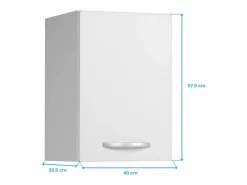 Cocina Completa * Cocina Eko Contemporánea Blanca con 4 Módulos Aéreos y 5 Bajos (SIN Campana) Blanco
