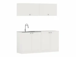 Cocina Completa * Cocina Equipada haaus Alegra, , L 160 cm Blanco