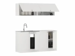 Cocina Completa * Cocina Equipada haaus Alegra, , L 160 cm Blanco