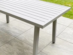 Conjunto de comedor de jardín 9 plazas de aluminio < Dcb Garden Outlet