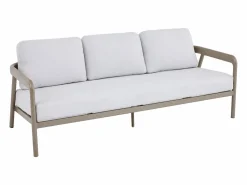Conjunto de jardín de aluminio: un sofá de 3 plazas, 2 sillones y una mesa de centro - - ZAYORA de < MYLIA Discount
