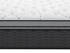 Conjunto 140 x 190 cm somier + colchón híbrido de muelles ensacados de 30cm de espesor - GAMIANI de YSMÉE < Ysmée Online
