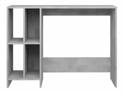 Clicnbuy Mesa De Ordenador * Escritorio notebook contrachapado hormigón 102,5x35x75 cm Gris