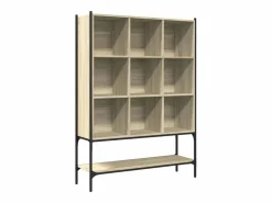 Estantería madera de ingeniería roble Sonoma 102x30x141,5 cm < vidaxl Hot