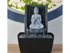 Zen Light Estatua | Fuente de Buda en la Meditación del Nirvana