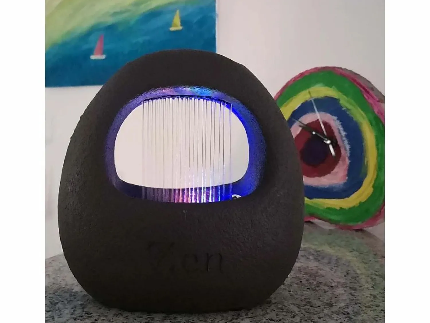 Zen Arôme Estatua | Fuente de resina Zen Cesta