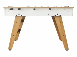 Futbolin 120cm blanco y madera - < Happy Garden Clearance