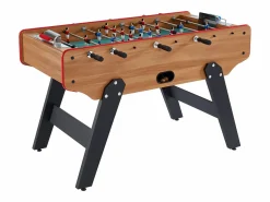 Futbolín color roble de MDF - Ancho 153 x Prof. 77.6 x Alt. 96 cm - PAULO < Vente-unique Best