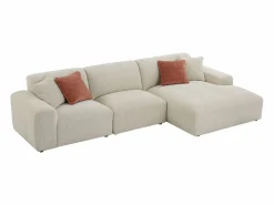 Gran sofá rinconera derecha de pana TIRONO de < Maison Céphy Clearance