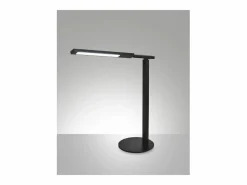 Ideal - Lámpara de mesa Fabas Luce negra - LED táctil de 10 W integrado, regulable CCT (3000K, 4000K, 5000K, 6000K) < Discount