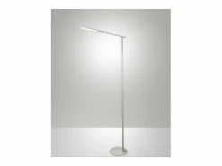 Ideal - Lámpara de pie LED blanca orientable de metal H.130 cm Fabas Luce - Luz LED integrada de 10W CCT (3000K 4000K 5000K 6000K) < Sale