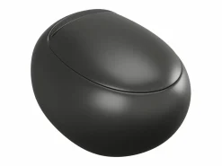 Inodoro flotante de cerámica mate con tapa silenciosa, HURO II < Vente-unique Online