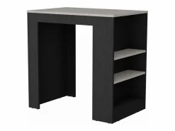 Isla de Cocina Chicago en Melamina, con Estantes , 91.28 cm X 91.99 cm X 58.97 cm , < TuHome Best