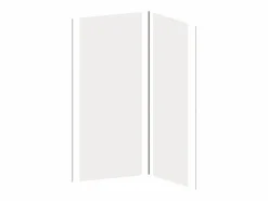 Juego de 2 paneles de ducha - Ancho 90 x Ancho 120 x Alt. 210 cm < Shower & Design Clearance