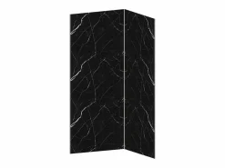 Lote de 2 paneles murales de ducha efecto mármol de aluminio Ancho 90 x 120 x Alt. 210 cm ENEKO < Shower & Design Outlet