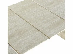 ADEC Mesa Extensible|Mesa De Comedor * Mesa de comedor Pietra diseño extensible 75x150-190-230x90 cm Blanco