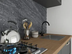 Vente-unique Baldosa | Mosaico MOLI suelo pared mármol 1m² piedra natural