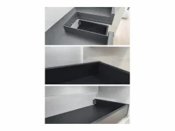 Aquore Conjunto De Baño | Mueble lavabo SEVILLA suspendido 60 cm Roble
