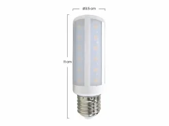 7H SEVENON Bombilla | ORION91 Pack x 6 unidades 9&1 Bombilla LED E27 Mazorca 9W Cálido 806lm 3000K 25000h Nine&One Premium