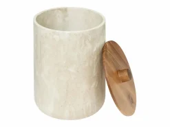 5five Accesorios De Wc | Papelera de baño efecto mármol 5 L