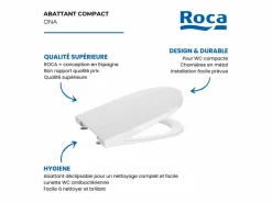 Tapa De Inodoro | ROCA Tapa y asiento de Supralit® compacto ONA