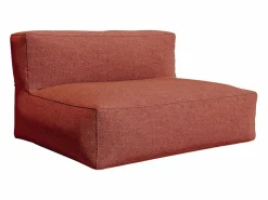 Salón de jardín de tela : 1 sofá 1 sillón 1 esquinero 1 puff NOUMARA de < MYLIA Best