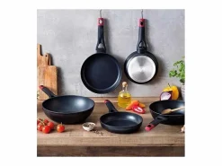 Sartén Óptima+ aluminio forjado negro/rojo Ø28 cm < Pyrex Sale