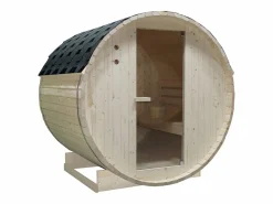 VOGUE SAUNA Sauna De Exterior | Sauna de exterior 4 plazas, Ancho 185 x Prof. 180 x Alt. 190 cm, ISOKYRO