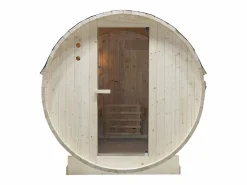 Sauna de exterior 2 plazas, Ancho 185 x Prof. 120 x Alt. 190 cm, ISOKYRO < VOGUE SAUNA Best