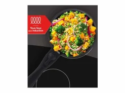 Arthur Martin Material Y Utensilios De Cocina * Set de 2 cacerolas antiadherentes AM2984 Ø16-20 cm, mango desmontable, para todo tipo de fuegos incluyendo inducción, gris mate