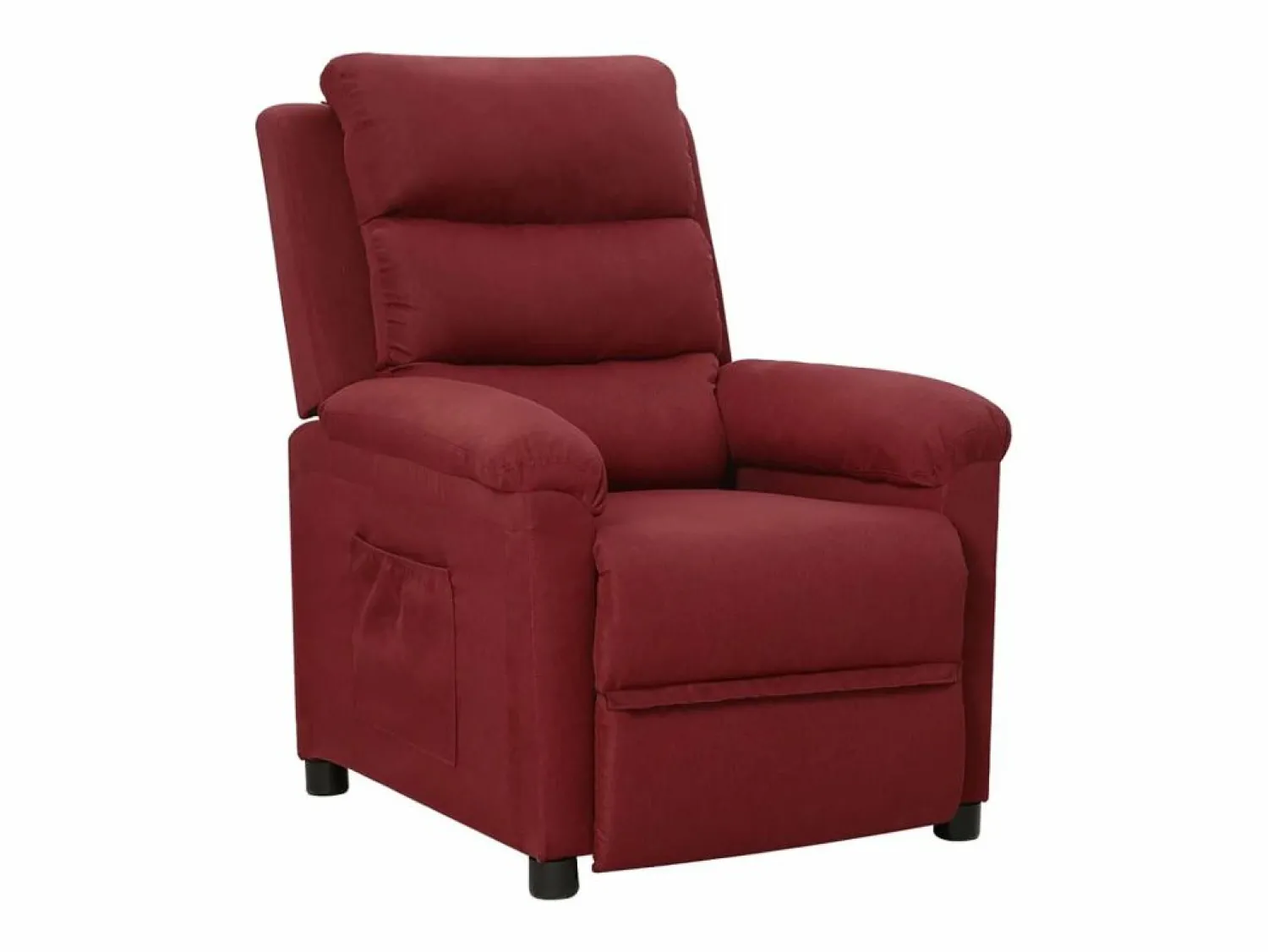 Sillón de relax | Silla | Sillón reclinable de tela tinto SHL6288 < Best