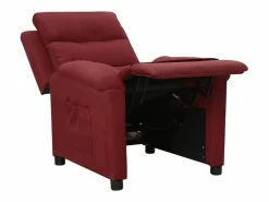 Sillón de relax | Silla | Sillón reclinable de tela tinto SHL6288 < Best