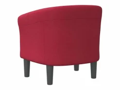 Sillón de tela tinto < Clicnbuy Sale