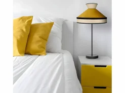 AKUNADECOR Lámpara De Escritorio | Sobremesa Modelo Fabrizo Alto Con Detalle Natural/marron