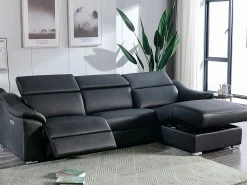 Sofá rinconera relax de piel de calidad superior - Ángulo derecho - PEDRERA < LINEA SOFA New